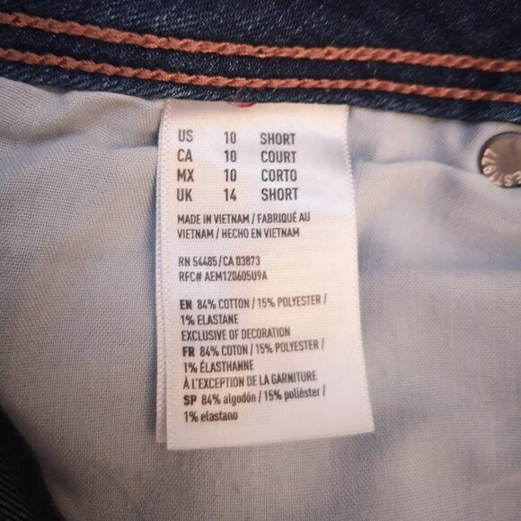 American Eagle Outfitters Ladies Super Stretch Blue Jeans - Picture 5 of 12